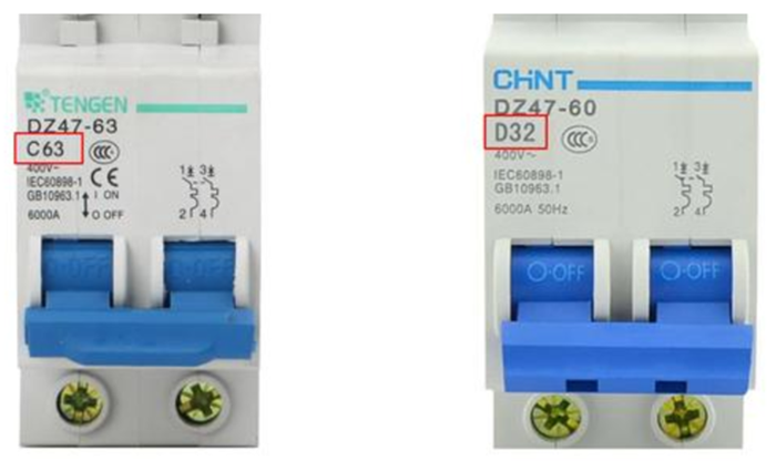 空氣開關C型與D型如何選擇