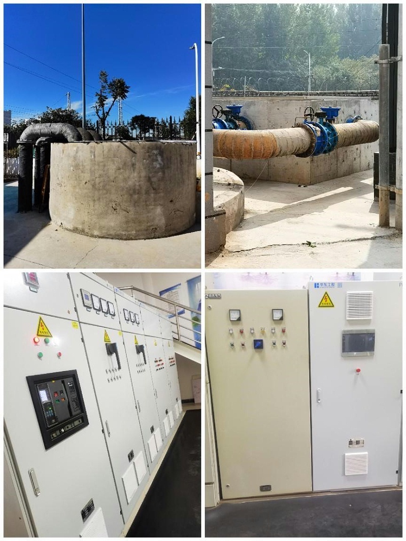 漯河雨污水泵站現(xiàn)場