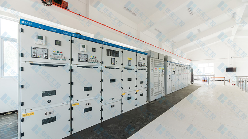 華東工控為鄭州化纖股份有限公司一動車間設計、制造GGD配電柜